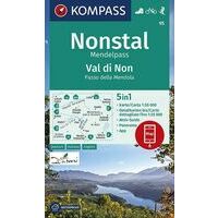 Kompass Wandelkaart 95 Val Di Non - Nonstal
