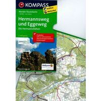 Kompass Wandelkaart 2504 Hermannsweg Und Eggeweg