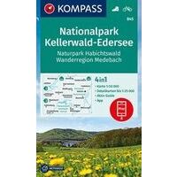 Kompass Wandelkaart WK845 Nationalpark Kellerwald-Edersee