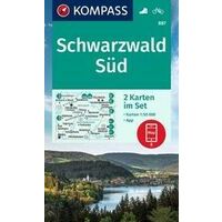 Kompass Wandelkaart WK887 Schwarzwald Süd