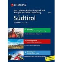 Kompass Wandelkaartatlas Sudtirol 1:35.000