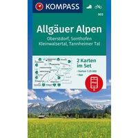 Kompass WK003 Allgauer Alpen