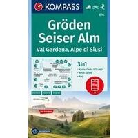 Kompass WK076 Groden, Seiser Alm