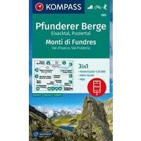 Kompass WK081 Pfunderer Berge