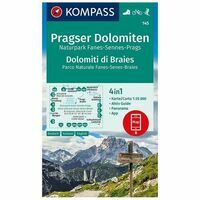 Kompass WK145 Pragser Dolomiten