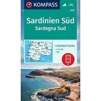 Kompass WK2499 Sardinië Zuid