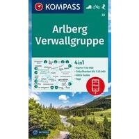 Kompass WK33 Arlberg, Verwallgruppe