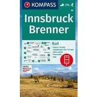 Kompass WK36 Innsbruck Brenner