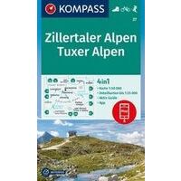 Kompass WK37 Zillertaler Alpen Tuxer