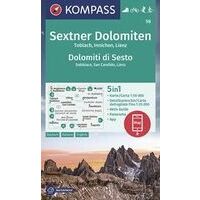 Kompass WK58 Sextner Dolomiten