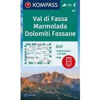 Kompass WK650 Val Di Fassa