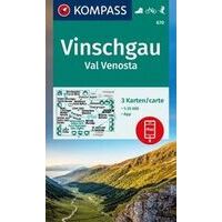 Kompass WK670 Vinschgau, Val Venosta