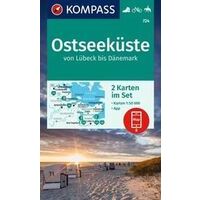 Kompass WK724 Ostseekuste Lubeck