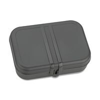 KOZIOL Pascal Lunchbox L Met Compartiment Nature Ash Grey