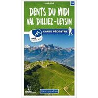 Kummerly En Frey Wandelkaart 39 Dents Du Midi - Val D'Illiez