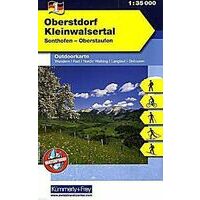 Kummerly en Frey Outdoorkarte 01 Oberstdorf - Kleinwalsertal