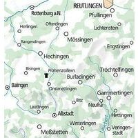 Kummerly En Frey Outdoorkaart 41 Schwäbische Alb - Hohenzollern