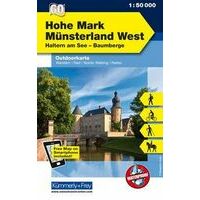 Kummerly En Frey Outdoorkaart 60 Hohe Mark - Münsterland West