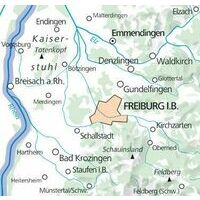 Kummerly En Frey Outdoorkarte 25 Freiburg Im Breisgau 1:35.000
