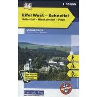 Kummerly En Frey Outdoorkarte 34 Eifel West Schneifel 1:35.000