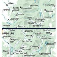Kummerly En Frey Outdoorkarte 39 Schwarzwald Freudenstadt 1:35.000