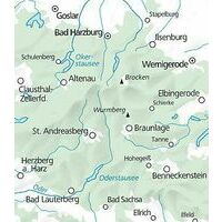 Kummerly En Frey Outdoorkarte17 Brocken - Oberharz
