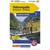Kummerly En Frey Wandelkaart 14 Unterengadin - Val Müstair