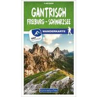 Kummerly En Frey Wandelkaart 28 Gantrisch-Freiburg-Schwarzsee