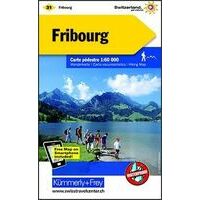 Kummerly En Frey Wandelkaart 31 Fribourg