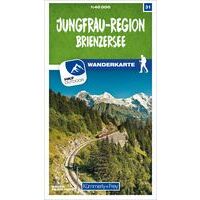 Kummerly En Frey Wandelkaart 31 Jungfrau-Region - Brienzersee