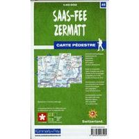 Kummerly En Frey Wandelkaart 49 Zermatt - Saas-Fee