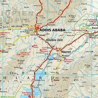 Reise Know How Landkaart Ethiopie, Somalië