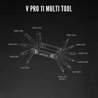 Lezyne Multi Tool V Pro 11 Black