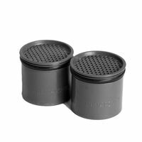 LifeStraw Carbon Capsule Replacement Filter For Go Bottle 2-Stage & Steel (2-Pack)