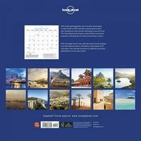 Lonely Planet LP Travel Book Calendar 2020
