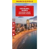 Marco Polo Costa Blanca Wegenkaart