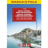 Marco Polo Kroatie, Slovenie, Bosnie Wegenatlas