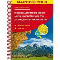 Marco Polo Wegenatlas Oostenrijk - Liechtenstein - Zuid-Tirol
