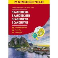 Marco Polo Wegenatlas Scandinavië