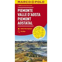 Marco Polo Wegenkaart 1 Piëmont - Aostadal