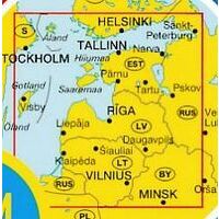Marco Polo Wegenkaart Baltische Staten