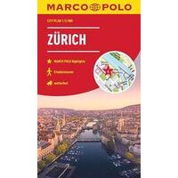Marco Polo Wegenkaart City Map Zürich