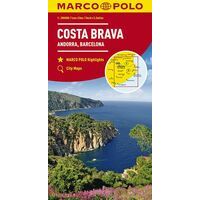 Marco Polo Wegenkaart Costa Brava
