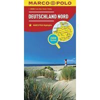 Marco Polo Wegenkaart Duitsland Noord