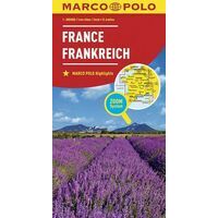 Marco Polo Wegenkaart Frankrijk