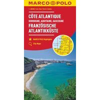 Marco Polo Wegenkaart Frans Atlantische Kust