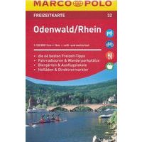 Marco Polo Wegenkaart FZK 32 Odenwald Rhein