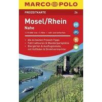 Marco Polo Wegenkaart FZK26 Mosel -  Rhein