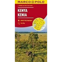 Marco Polo Wegenkaart Kenia