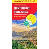 Marco Polo Wegenkaart Montenegro